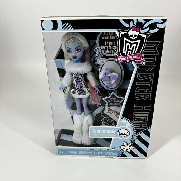 Monster High Abbey Bominable Daughter of the Yeti First Wave Rare - Picture 1 of 11